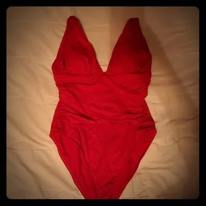 La Blanca red one piece